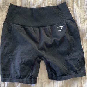 Dark grey vital seamless shorts gymshark